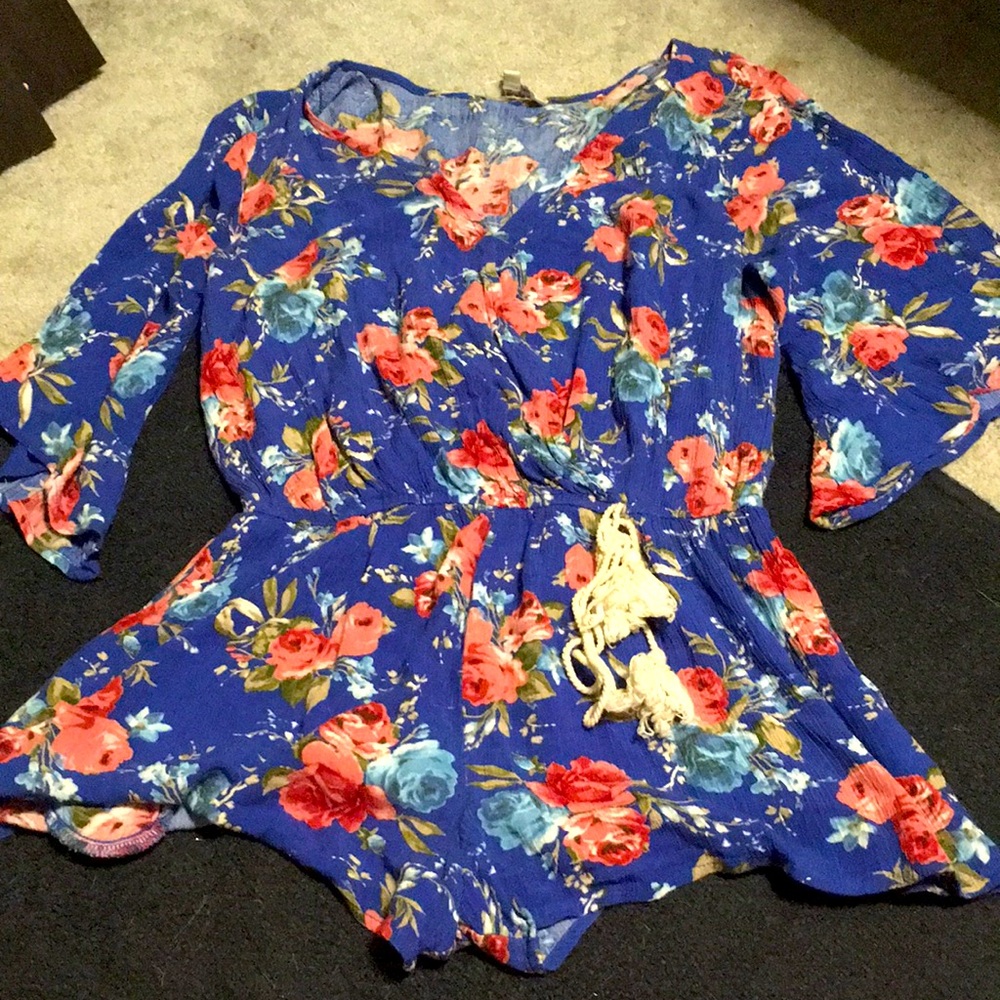 Floral romper